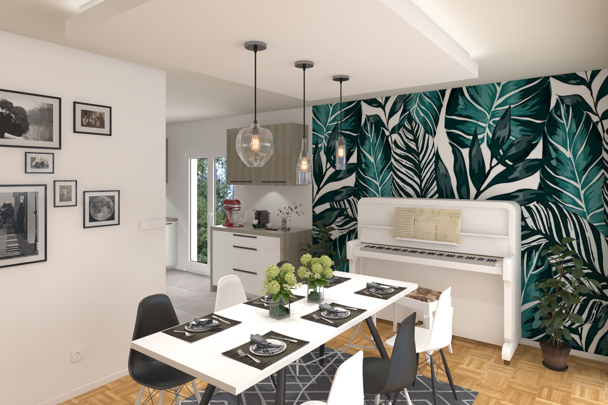 Appartement maison laffite : Transformation intérieure