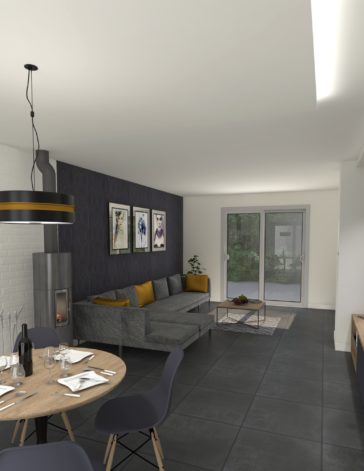 Pavillon Houilles : Transformation et aménagement