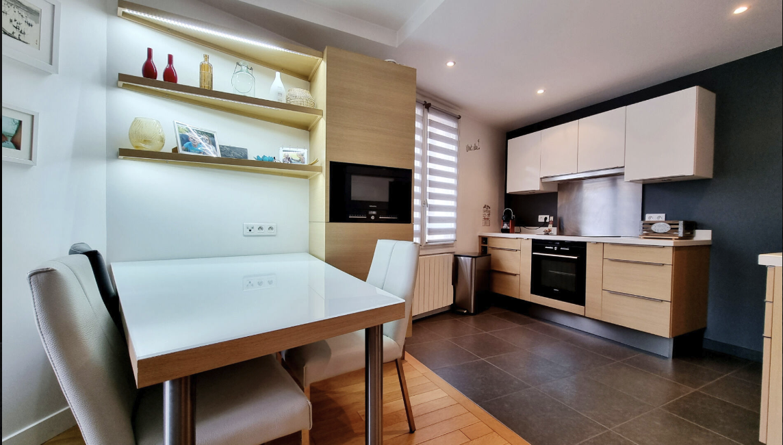rénovation cuisine appartement par Aire architecture